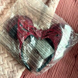 Scarlet witch Minnie Mouse ears, still in package
